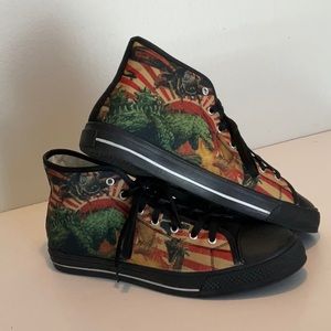 Men’’s Godzilla high top sneakers